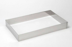 ПРЯМОУГОЛЬНИК форма нерж. 200*300*70 мм Изображение ПРЯМОУГОЛЬНИК форма нерж. 200*300*70 мм